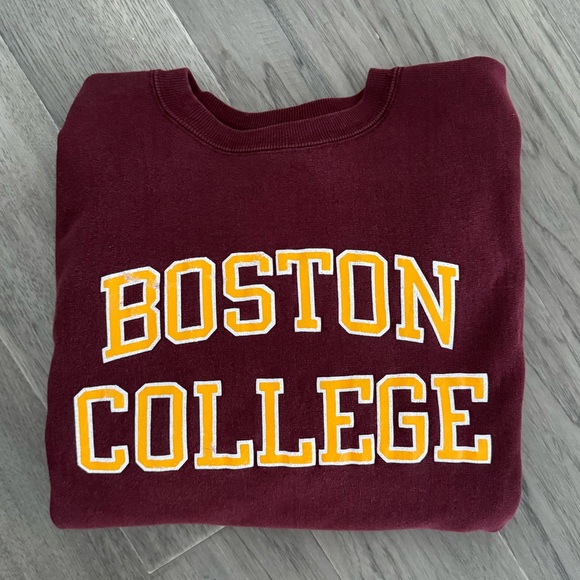 Vintage Champion Boston College Sweatshirt - Picture 2 of 3